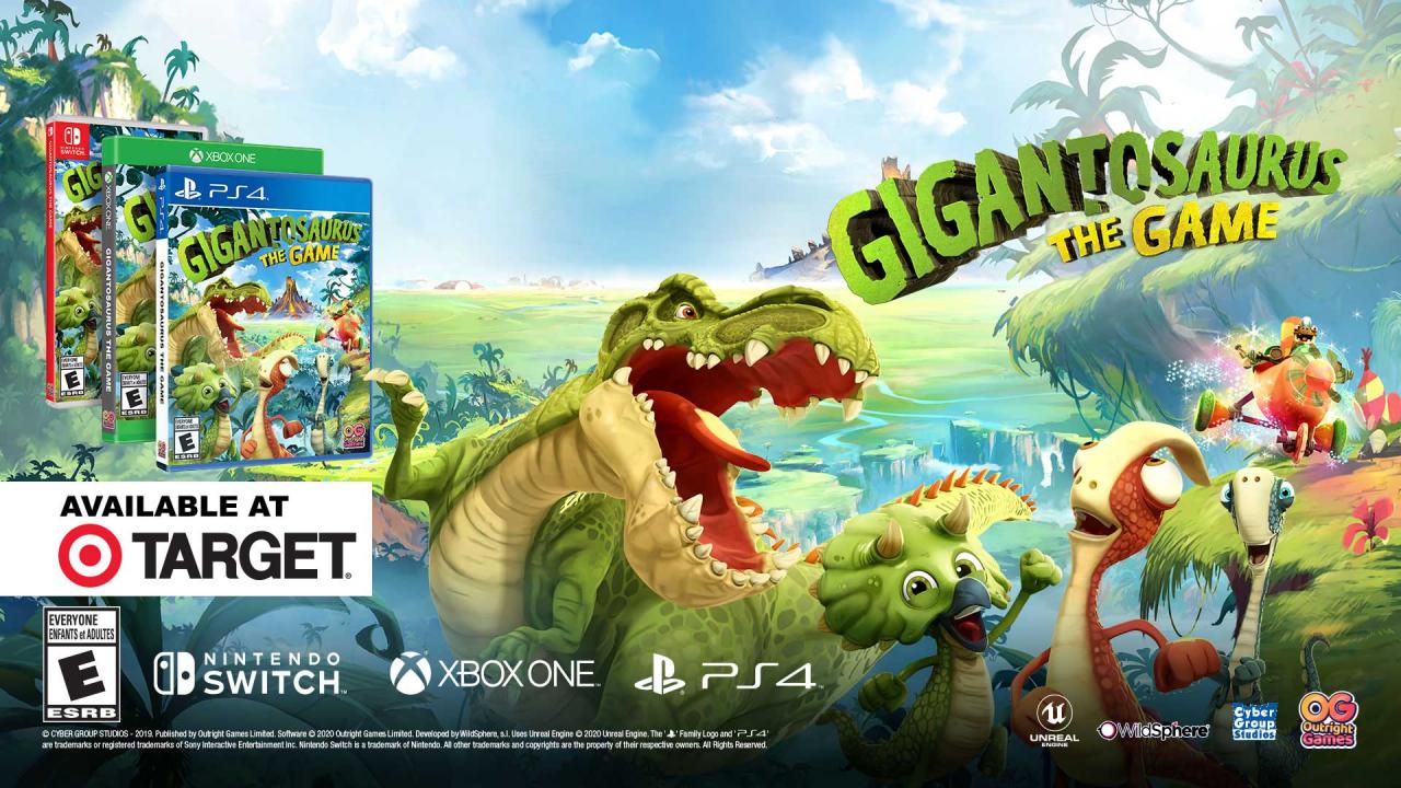 Gigantosaurus The Game US Nintendo Switch CD Key 40.11$
