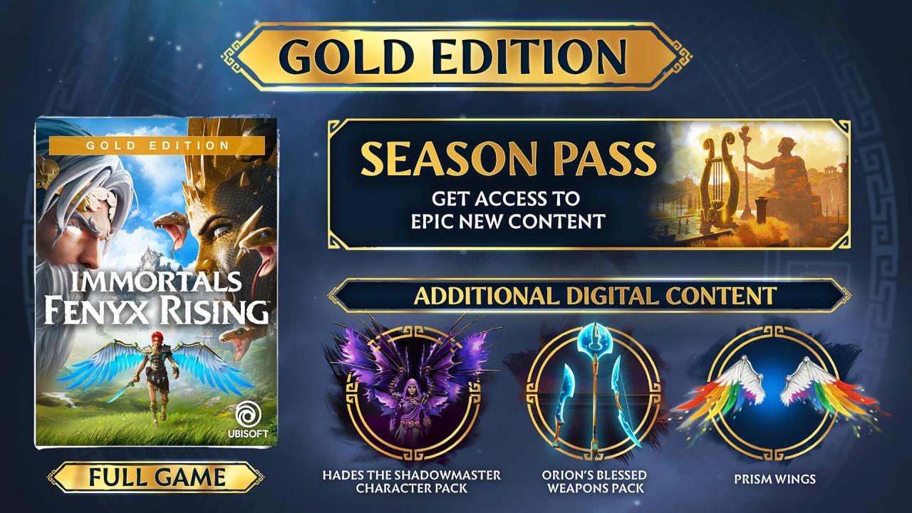Immortals Fenyx Rising Gold Edition Ubisoft Connect CD Key 20.24$