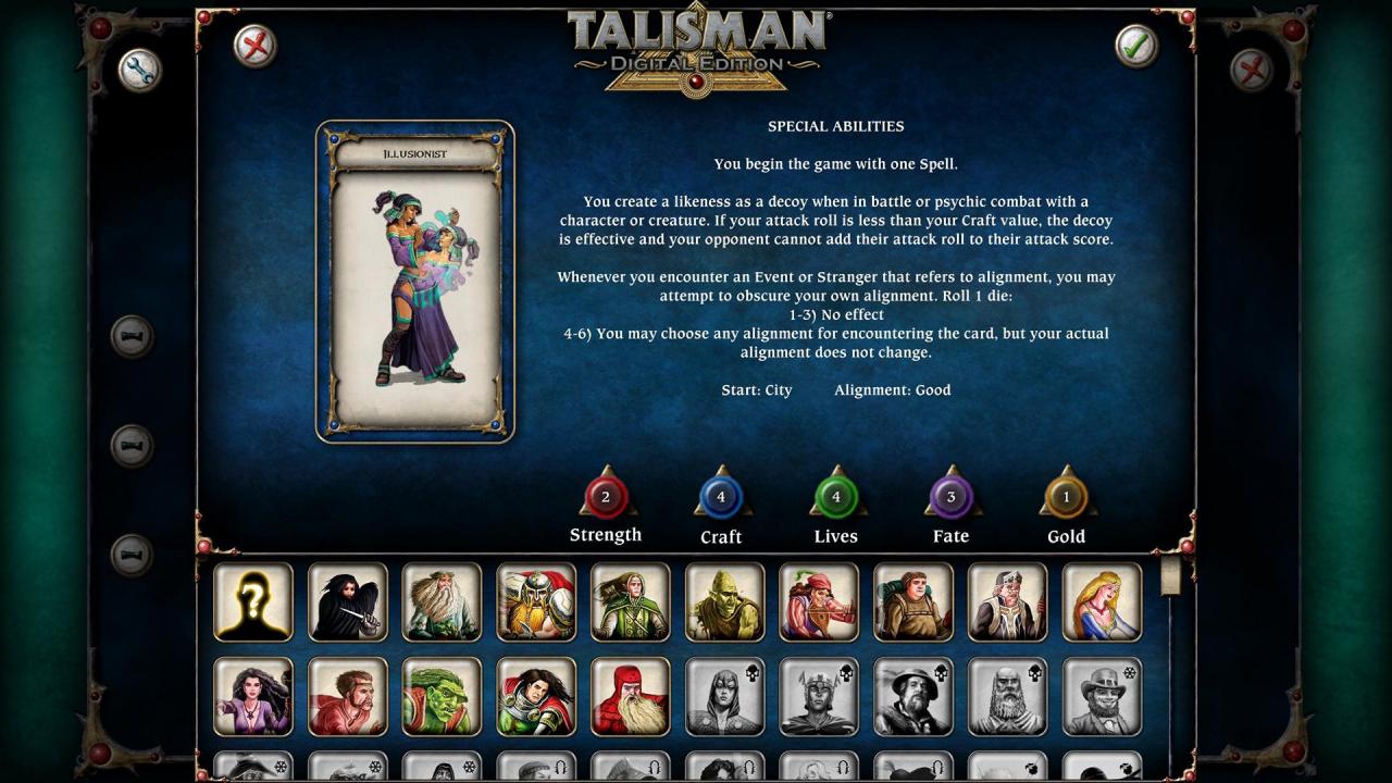 Talisman - Character Pack #11 - Illusionist DLC Steam CD Key 0.8$
