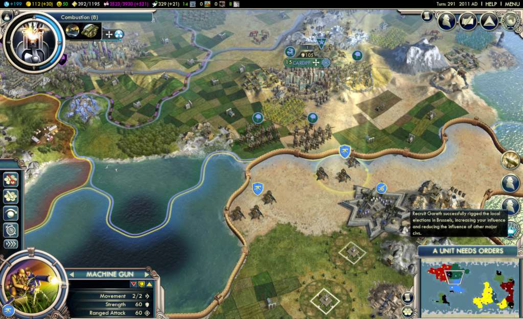 Sid Meier's Civilization V + Gods and Kings Expansion Steam CD Key 2.55$