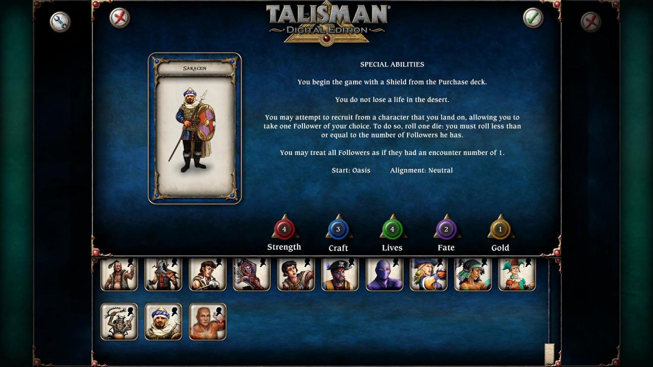 Talisman - Character Pack #15 - Saracen DLC Steam CD Key 0.79$