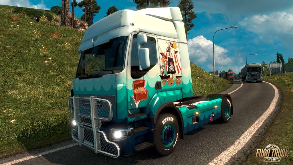 Euro Truck Simulator 2 - Pirate Paint Jobs Pack EU Steam CD Key 1.41$
