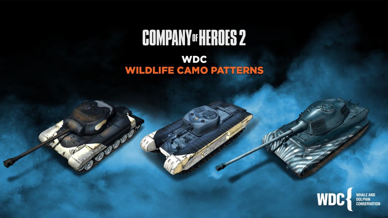 Company of Heroes 2 - Whale and Dolphin Pattern Pack Steam CD Key 0.31$