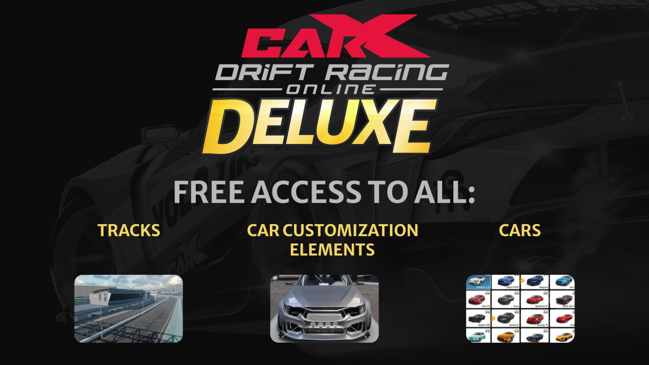 CarX Drift Racing Online - Deluxe DLC Steam Altergift 25.21$