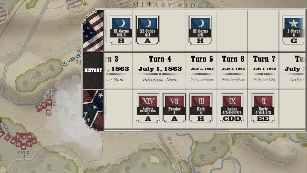 Gettysburg: The Tide Turns Steam CD Key 10.17$