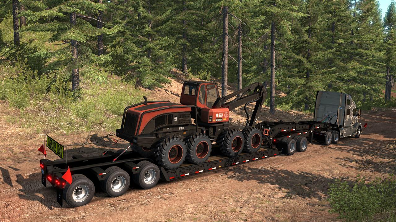 American Truck Simulator - Forest Machinery DLC EU Steam Altergift 3.34$
