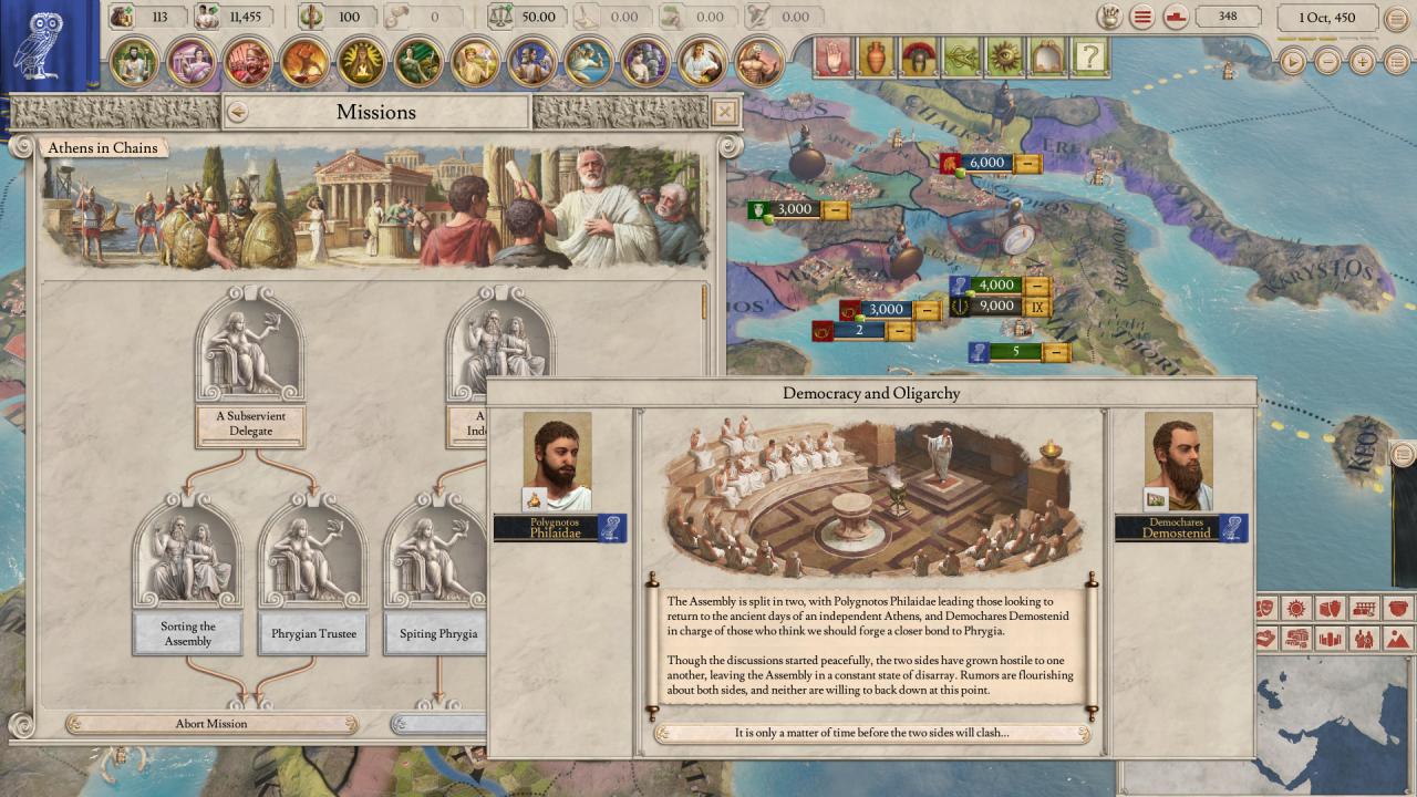 Imperator: Rome - Magna Graecia Content Pack DLC EU Steam Altergift 5.38$
