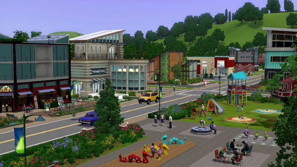 The Sims 3 + Town Life Stuff Pack Origin CD Key 6.53$