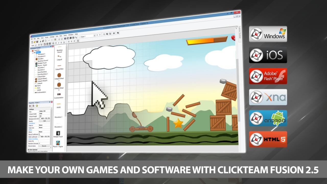 HTML5 Exporter for Clickteam Fusion 2.5 DLC Steam CD Key 12.83$