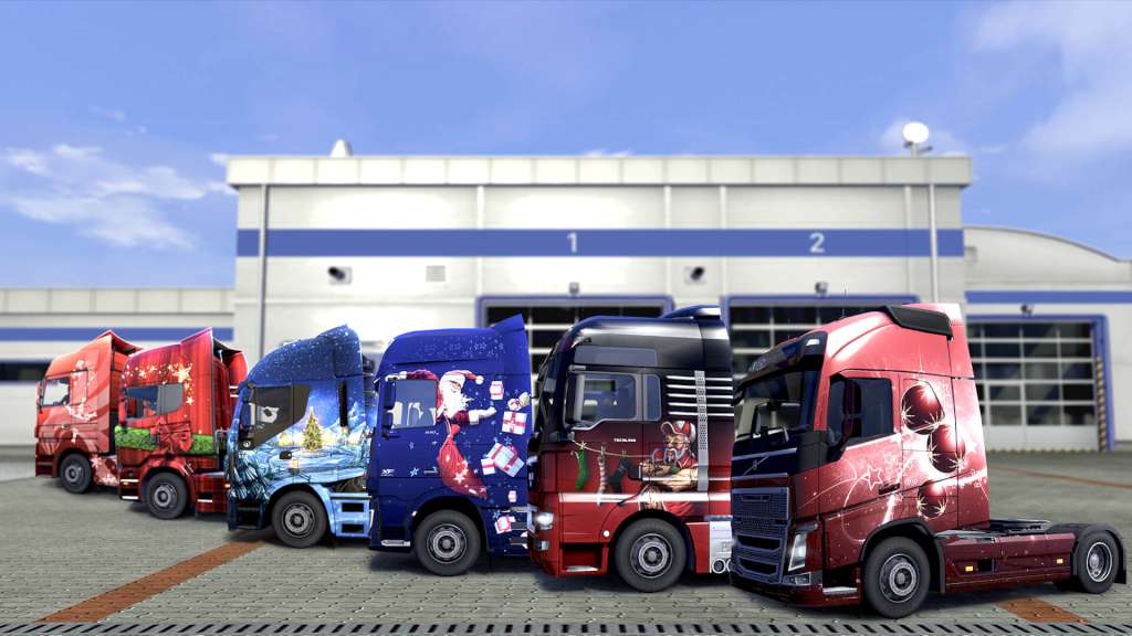 Euro Truck Simulator 2 - Christmas Paint Jobs Pack Steam CD Key 1.12$