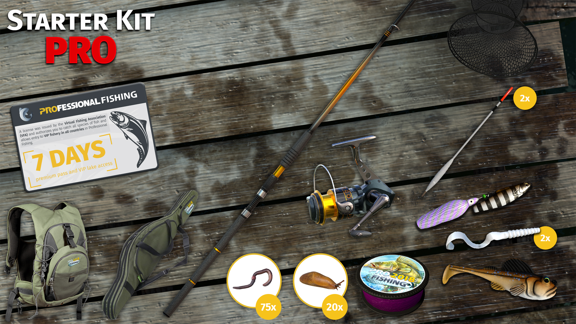 Professional Fishing - Starter Kit Pro DLC Steam CD Key 1.02$