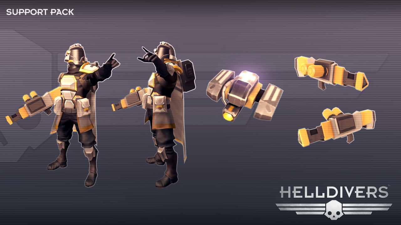 HELLDIVERS - Support Pack DLC Steam CD Key 0.95$