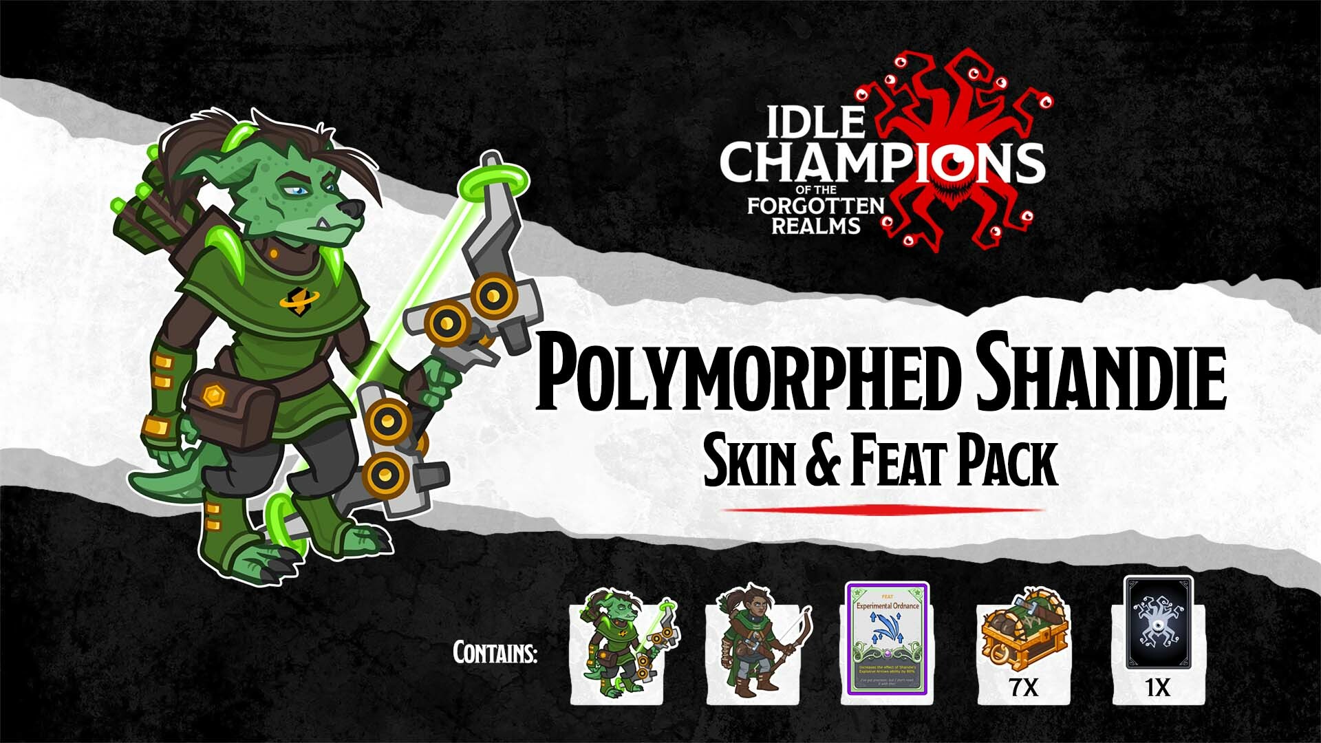Idle Champions - Polymorphed Shandie Skin & Feat Pack DLC Steam CD Key 1.02$