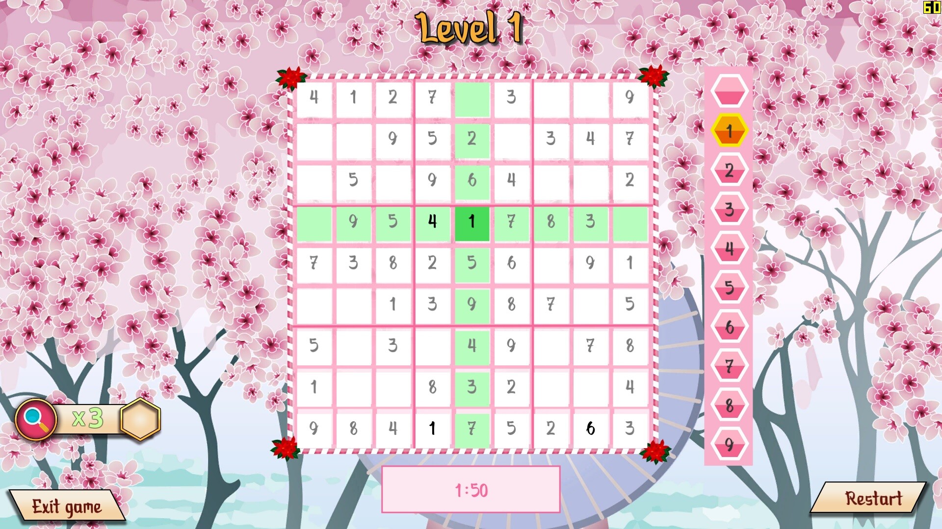 Mega Sudoku - Binary & Suguru Steam CD Key 1.12$