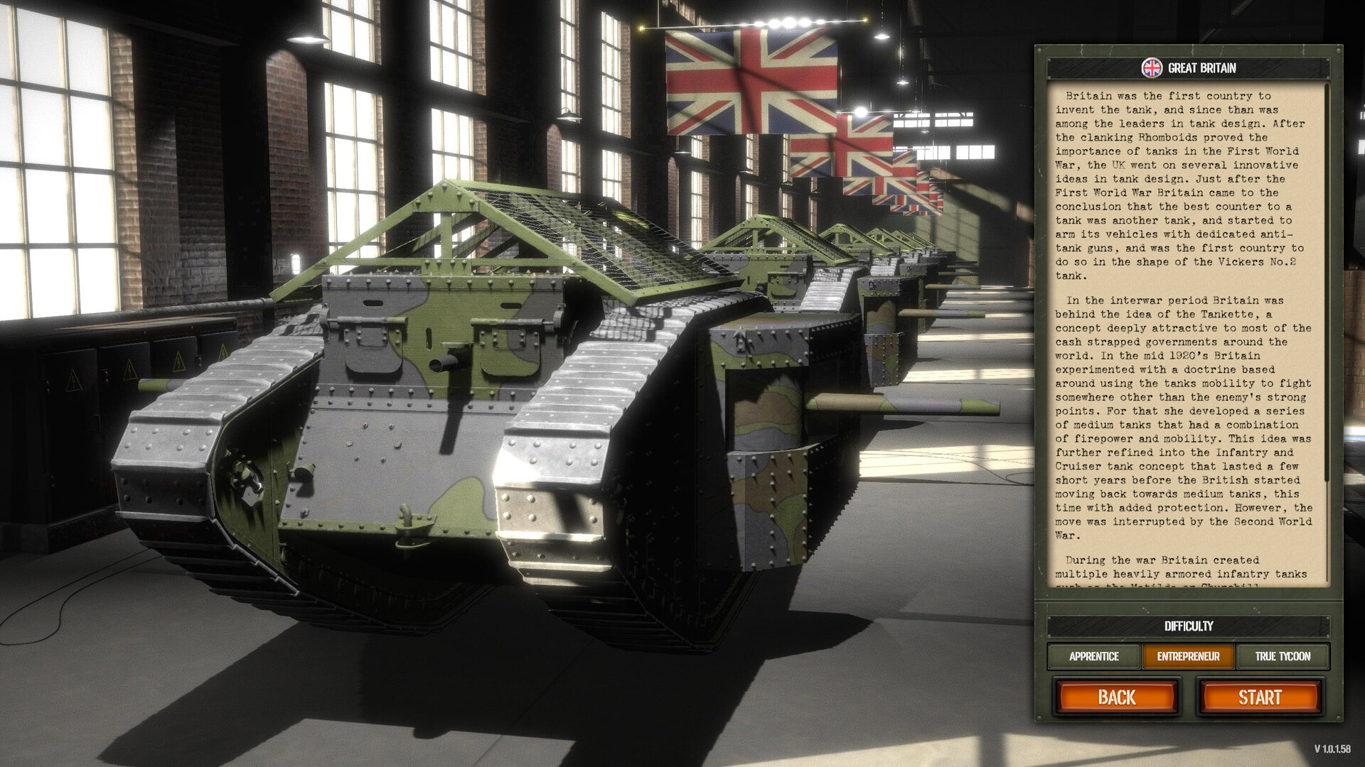 Arms Trade Tycoon Tanks Steam Account 22.02$