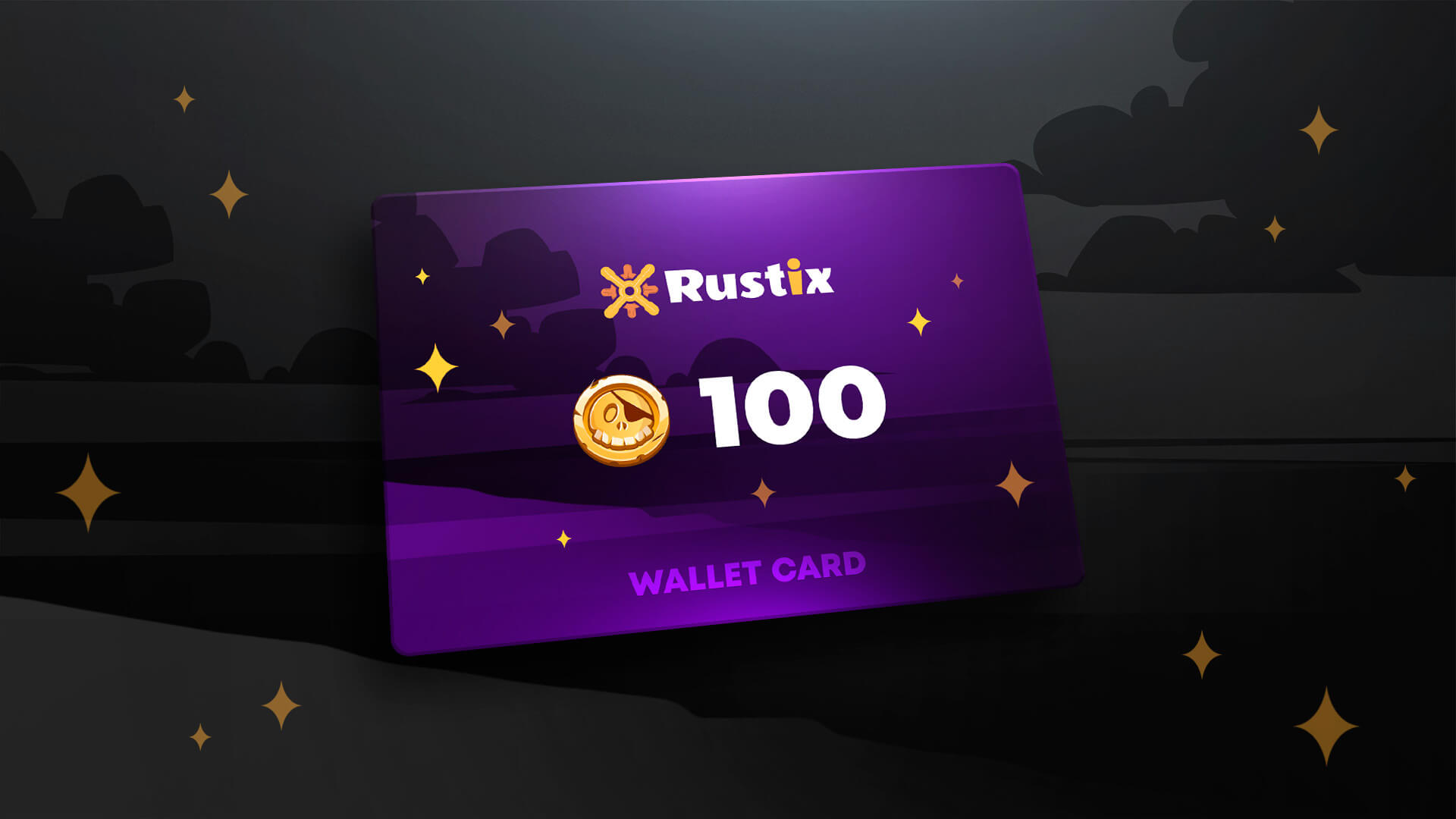Rustix.io 100 USD Wallet Card Code 113$