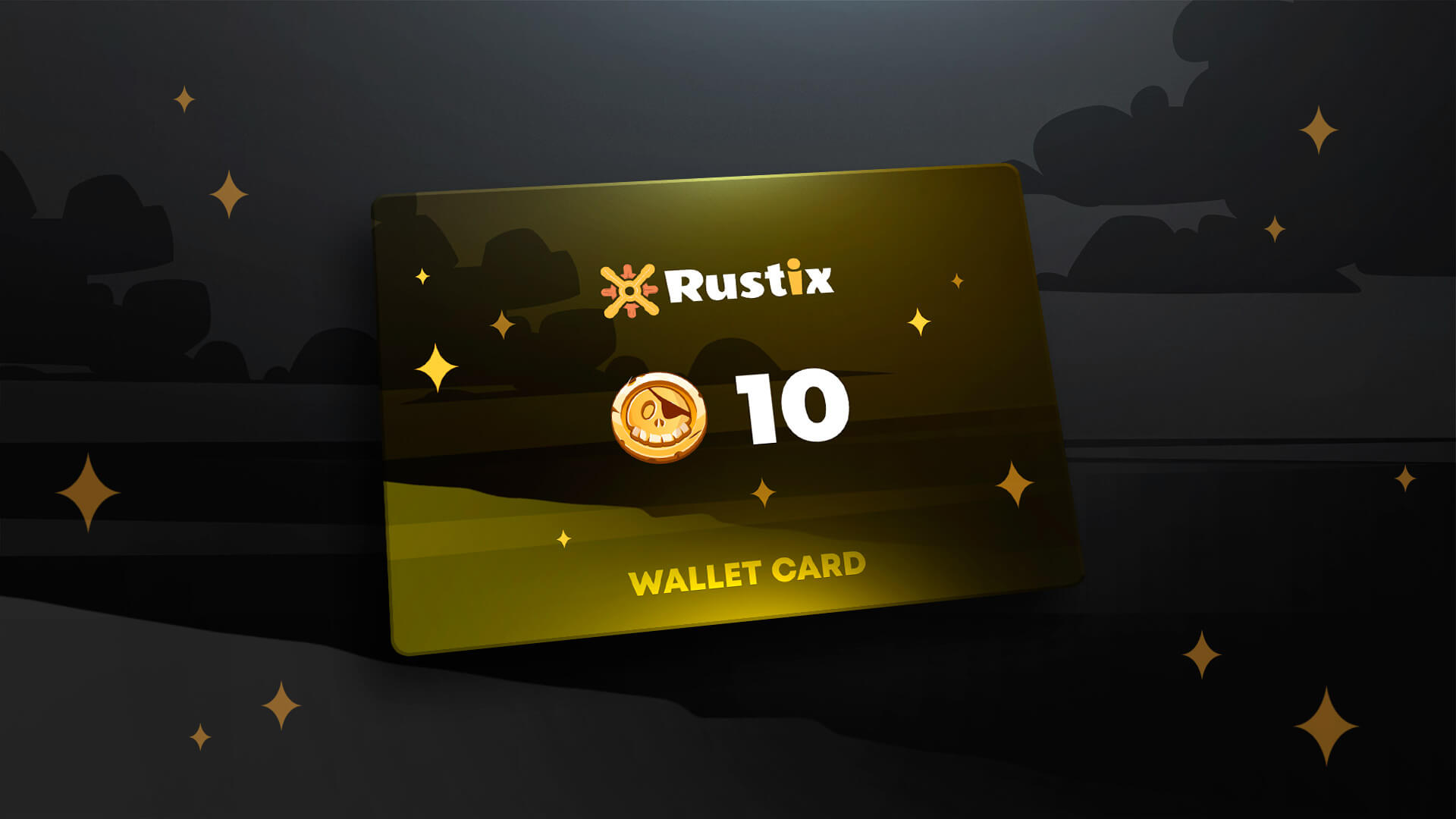 Rustix.io 10 USD Wallet Card Code 11.3$