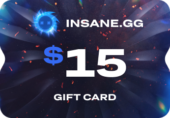 Insane.gg Gift Card $15 Code 17.36$