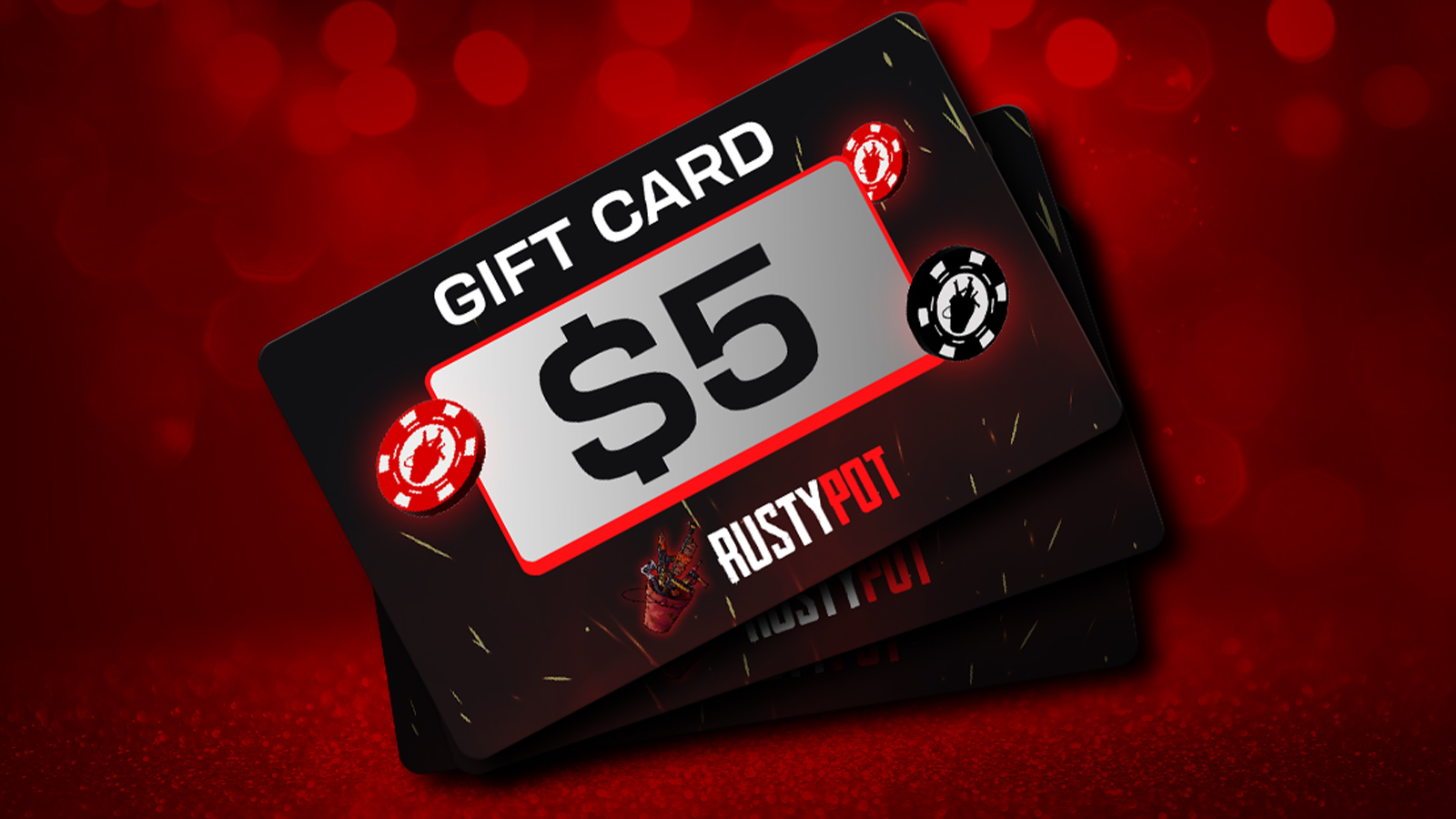 RustyPot $5 Grub Bucks Giftcard 5.25$