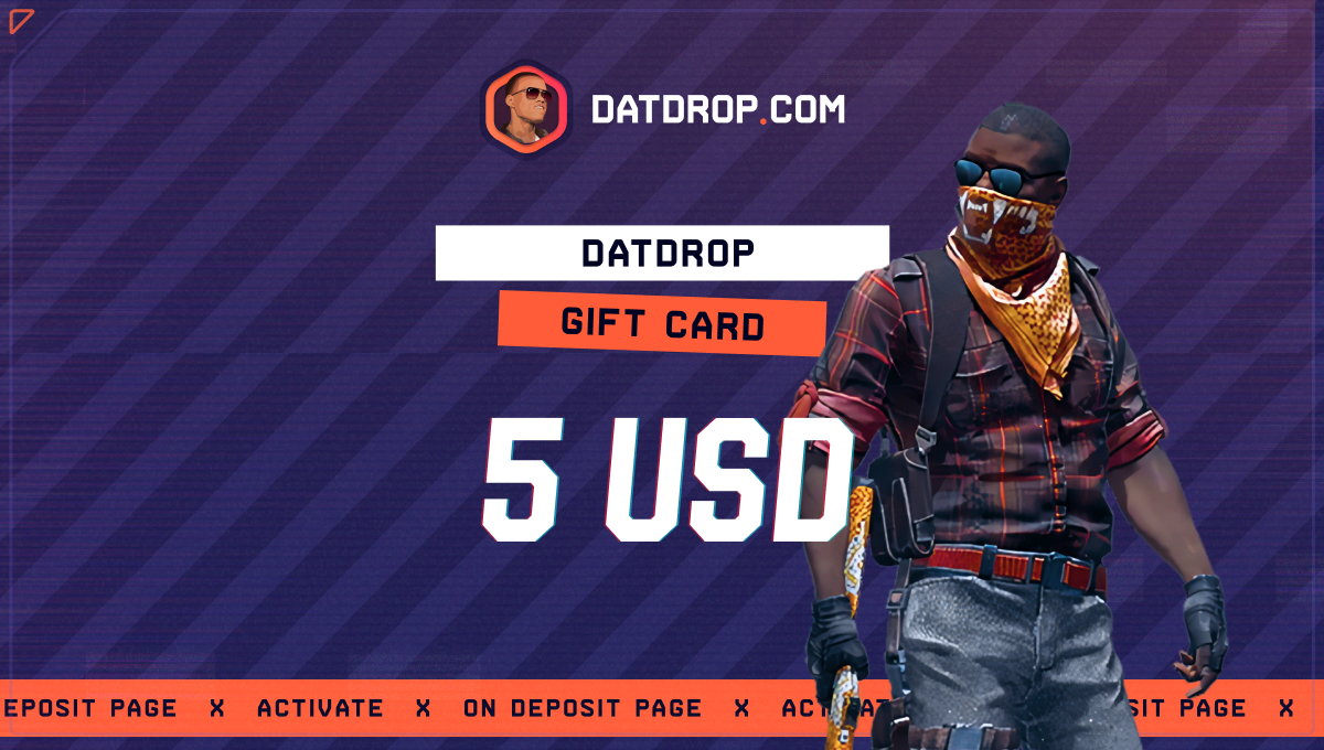 DatDrop 5 USD Gift Card 5.45$