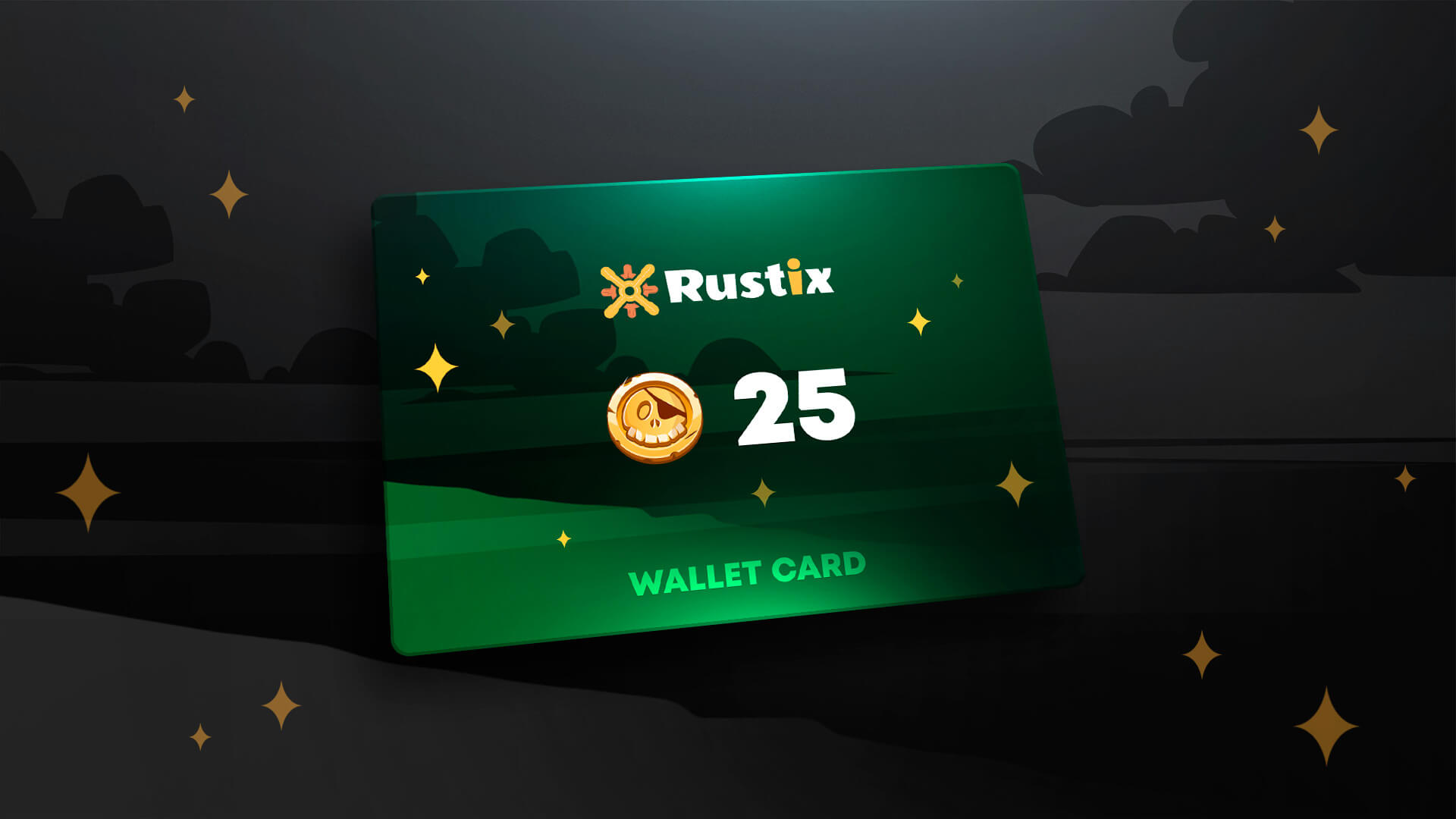 Rustix.io 25 USD Wallet Card Code 28.25$