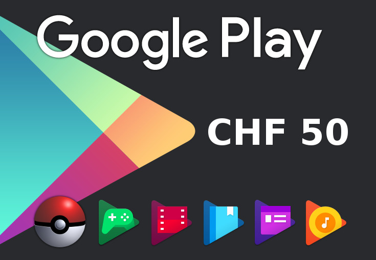 Google Play CHF 50 CH Gift Card 67.27$