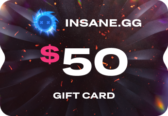 Insane.gg Gift Card $50 Code 58$
