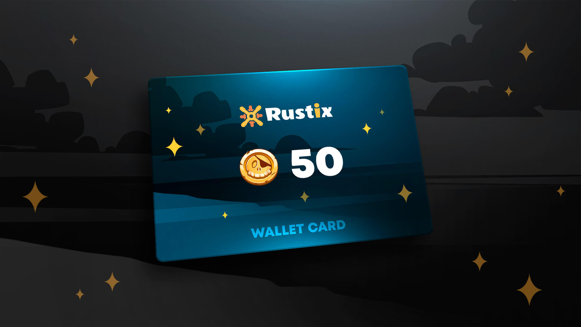 Rustix.io 50 USD Wallet Card Code 56.5$