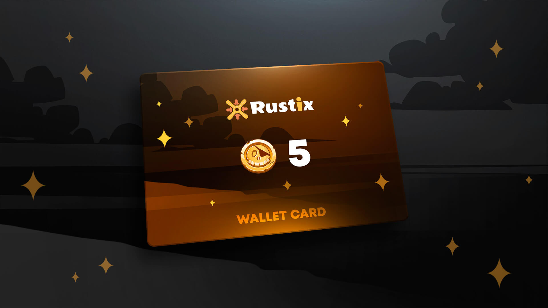 Rustix.io 5 USD Wallet Card Code 5.65$