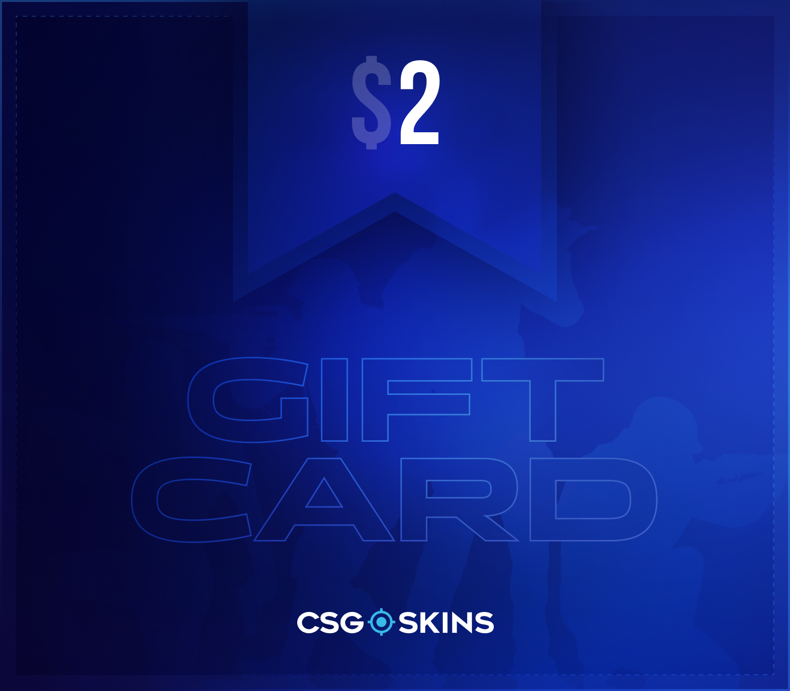 CSGO-Skins $2 Gift Card 2.2$