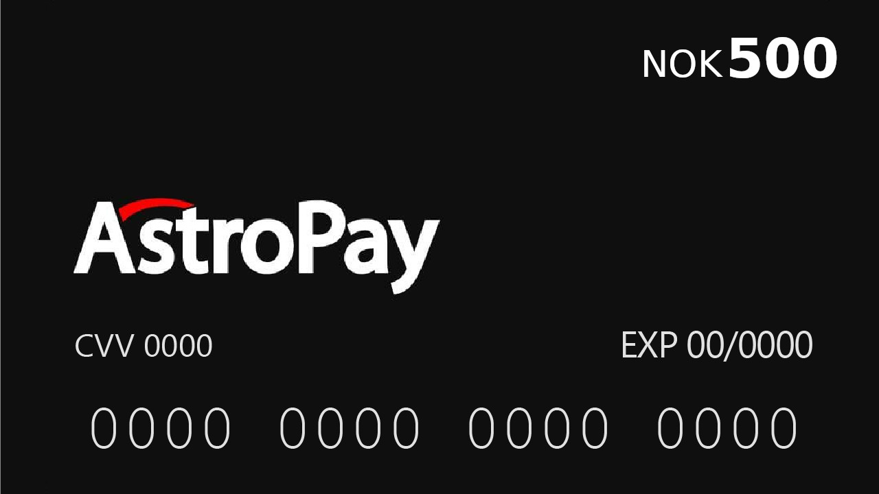 Astropay Card 500 kr NO 41.79$