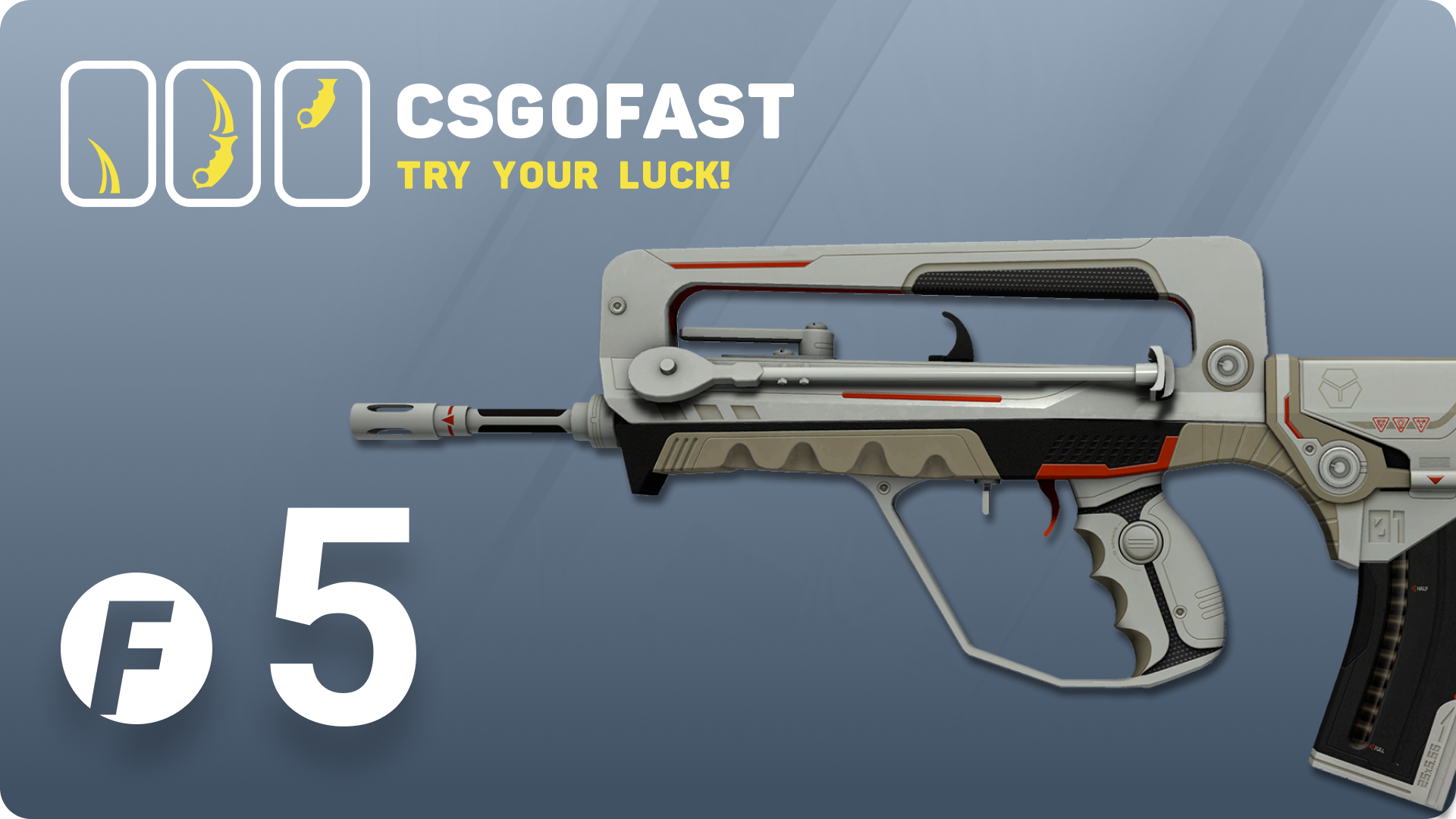 CSGOFAST 5 Fast Coins Gift Card 3.63$