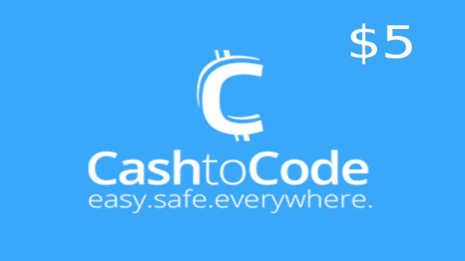 CashtoCode $5 Gift Card US 5.98$