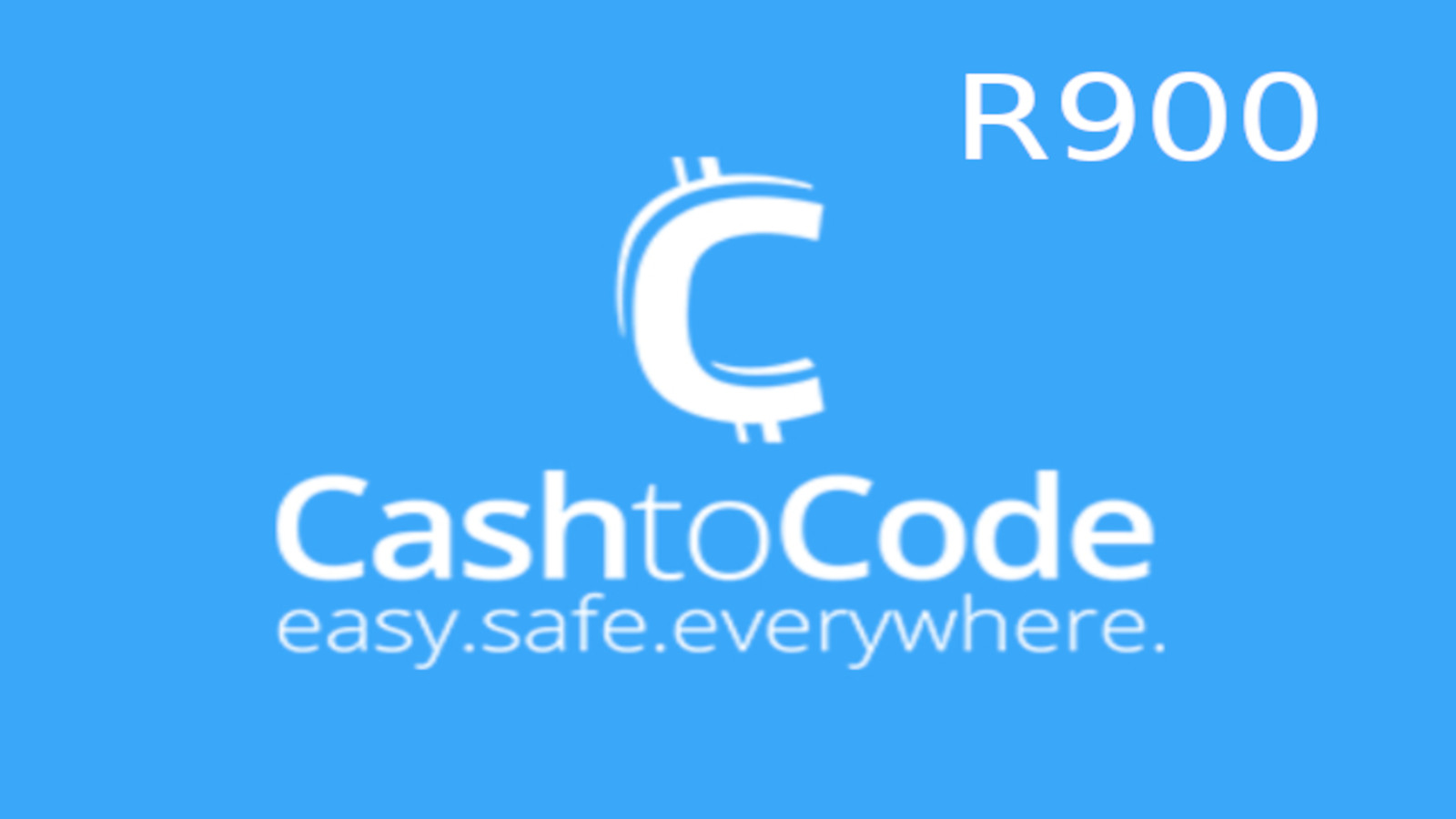 CashtoCode R900 Gift Card ZA 54.46$