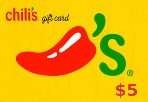 Chili's $5 Gift Card US 3.67$