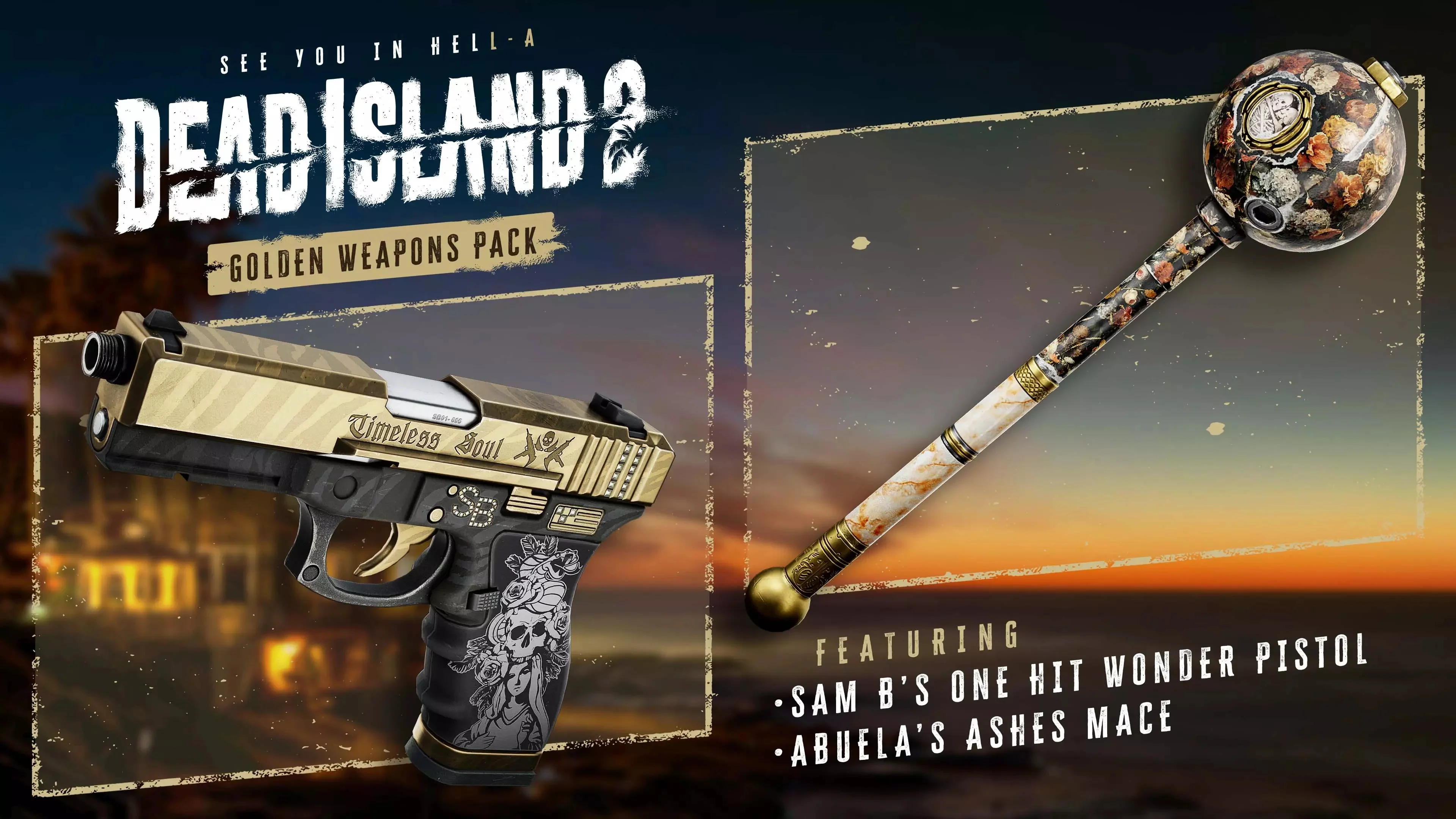 Dead Island 2 - Golden Weapons Pack DLC EU PS5 CD Key 2.69$