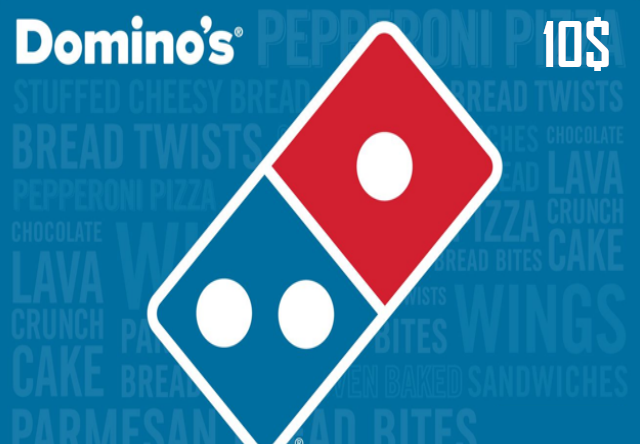 Domino's Pizza $10 Gift Card US 10.5$