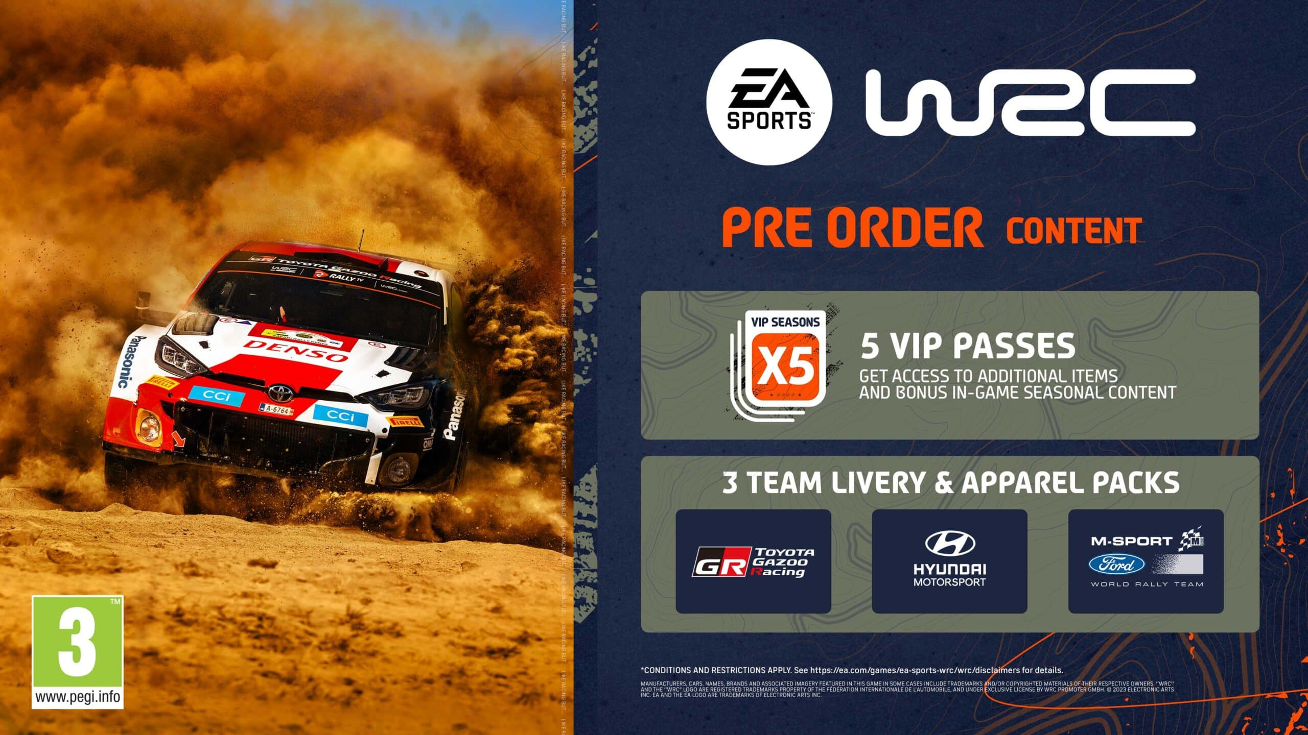 EA Sports WRC 23 - Pre-Order Bonus DLC Xbox Series X|S CD Key 16.94$