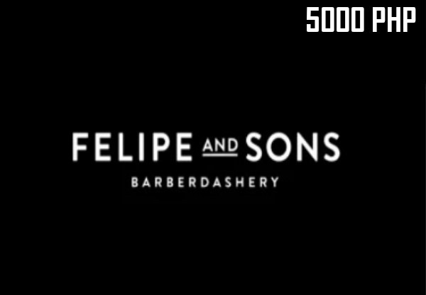 Felipe and Sons ₱5000 PH Gift Card 104.07$