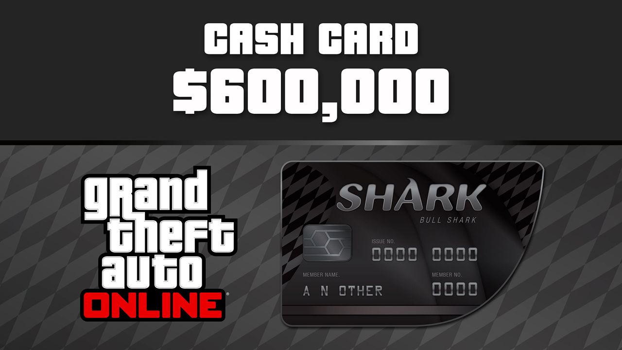 Grand Theft Auto Online - $600,000 Bull Shark Cash Card XBOX One CD Key 8.85$