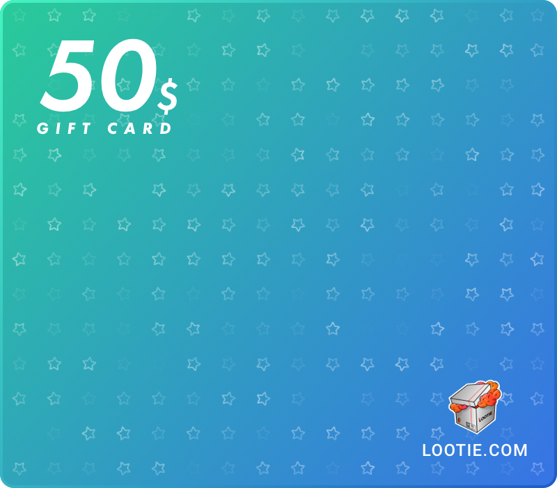 Lootie 50 USD Gift Card 56.5$