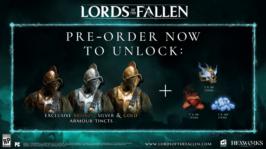Lords of the Fallen (2023) - Pre-Order Bonus DLC Steam CD Key 1.68$