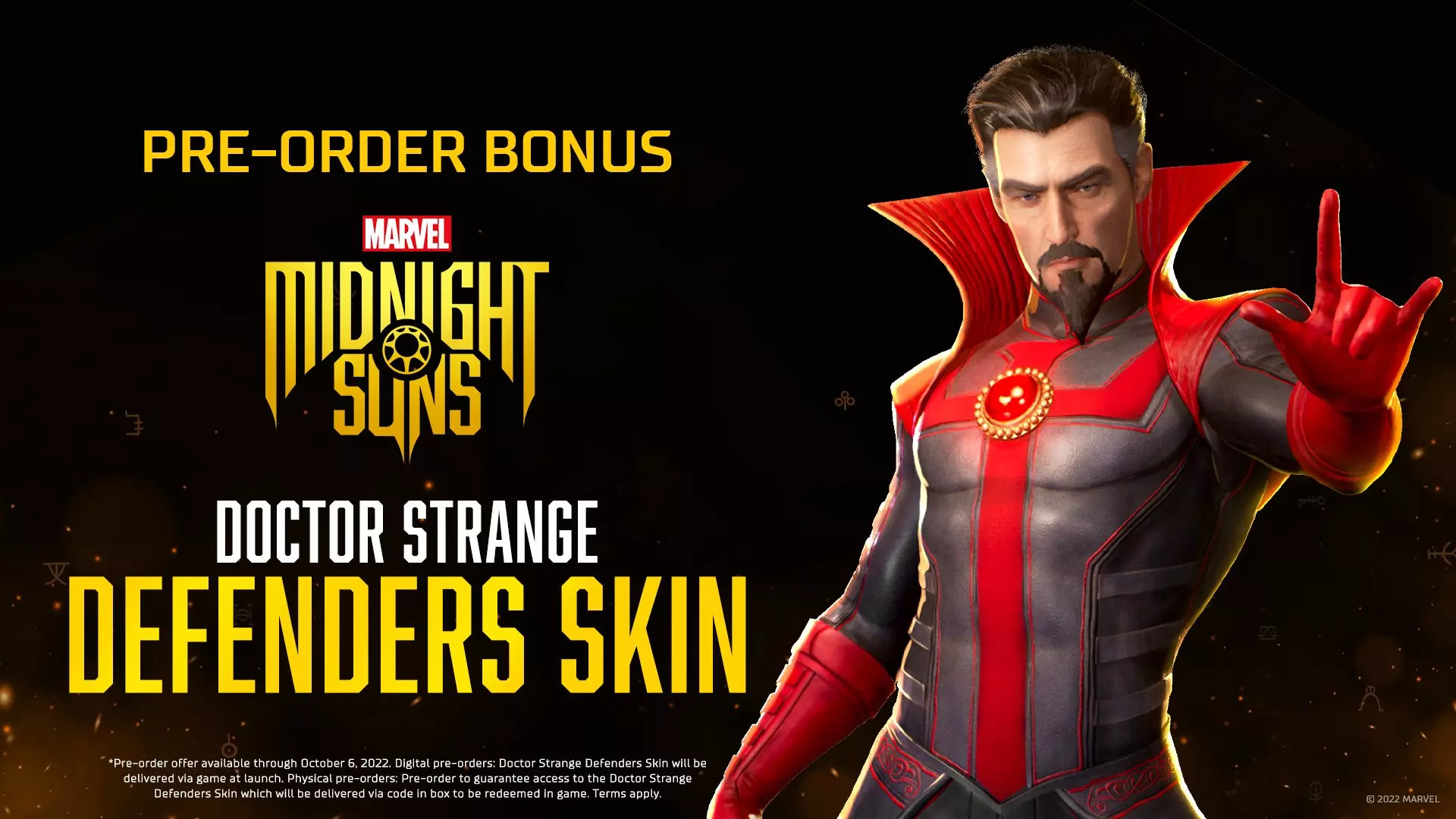 Marvel's Midnight Suns - Doctor Strange Defenders Skin DLC EN Language Only Steam CD Key 1.02$