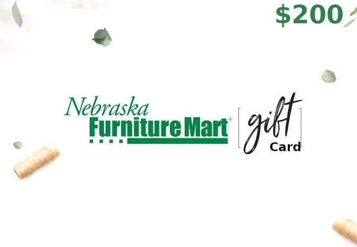Nebraska Furniture Mart $200 Gift Card US 111.87$