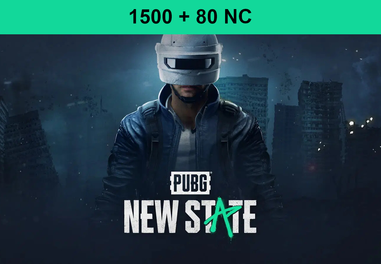 PUBG: NEW STATE - 1500 + 80 NC CD Key 5.03$