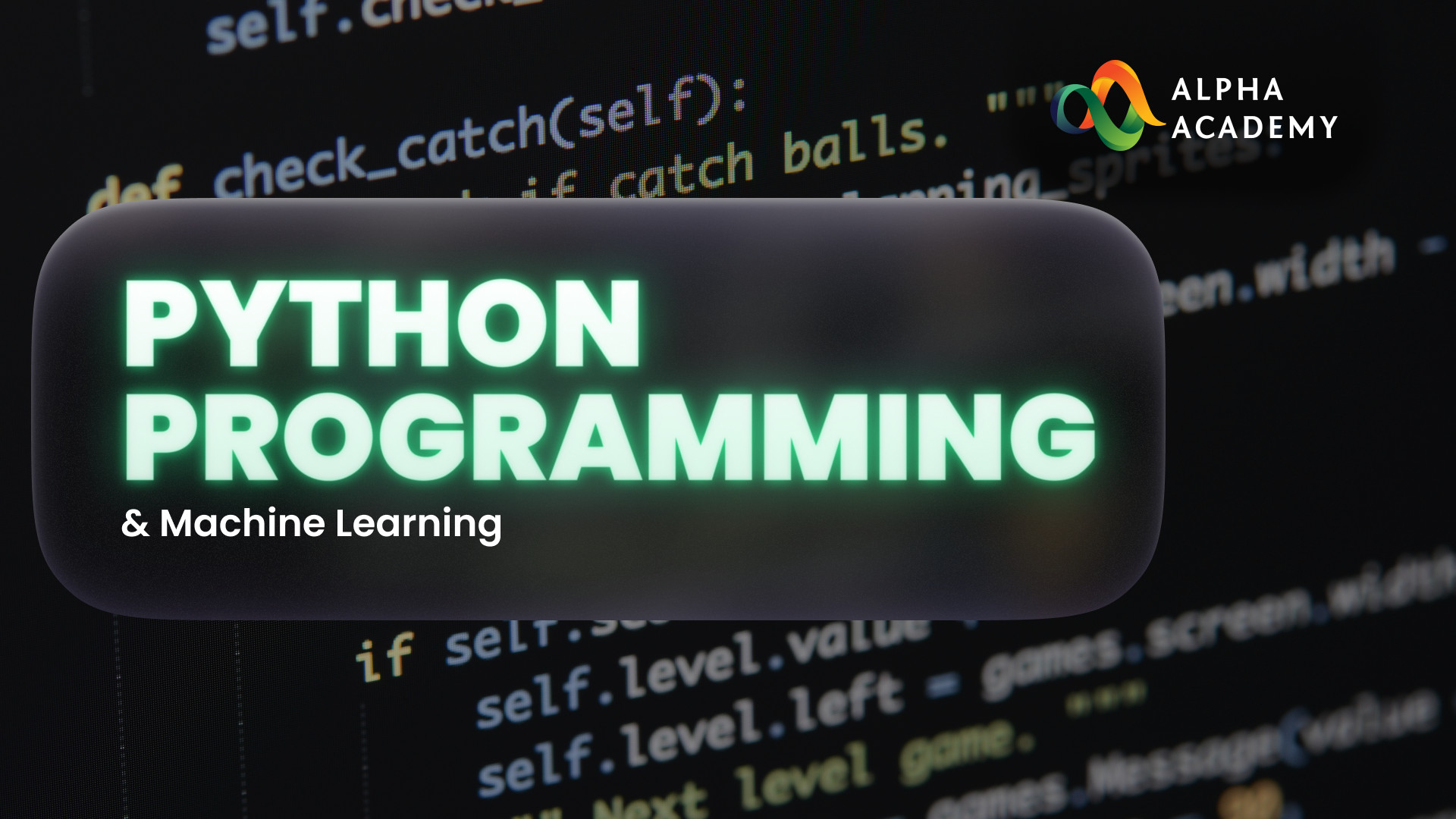 Python Programming & Machine Learning Alpha Academy Code 18.07$