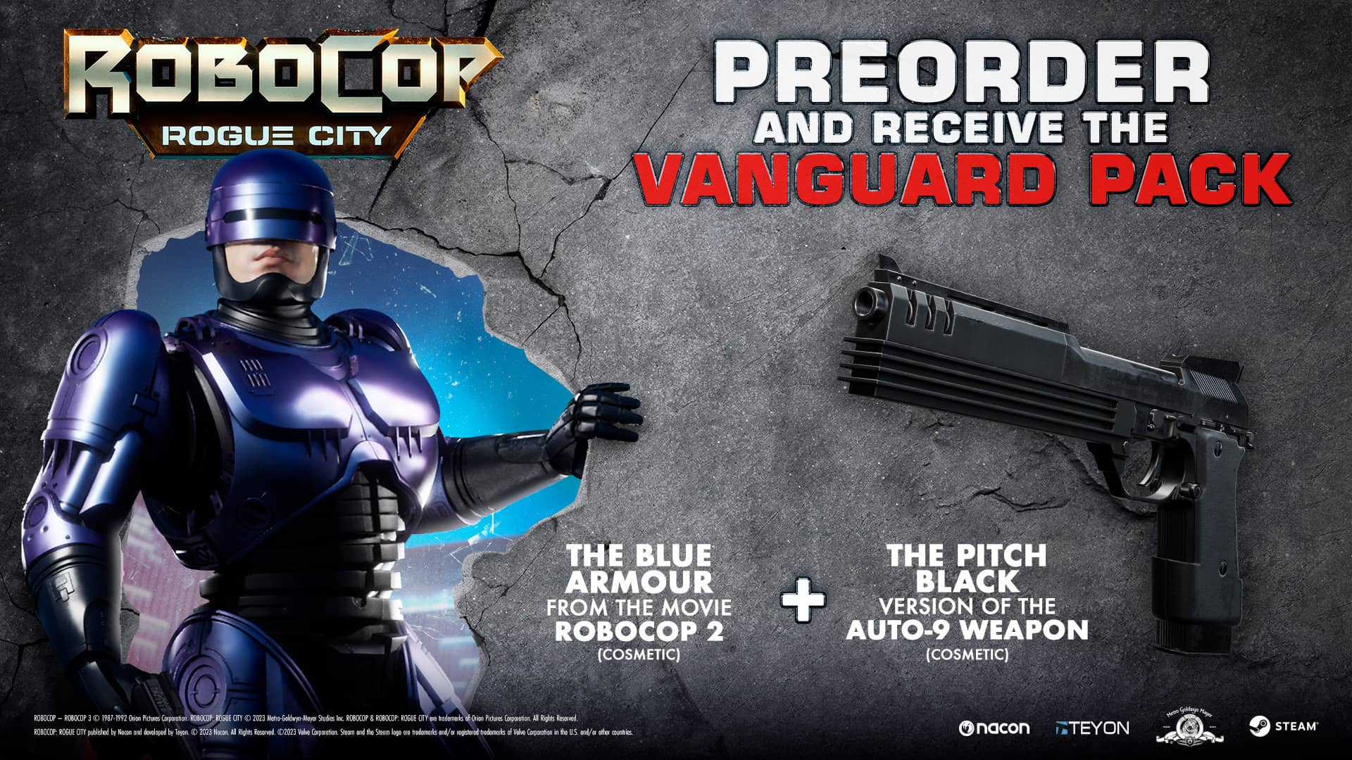 RoboCop: Rogue City - Pre-Order Bonus DLC Steam CD Key 3.37$