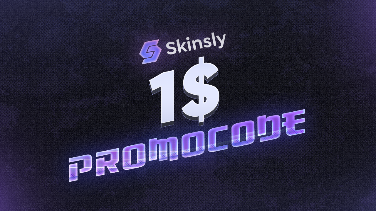 SKINSLY $1 Gift Card 1.34$