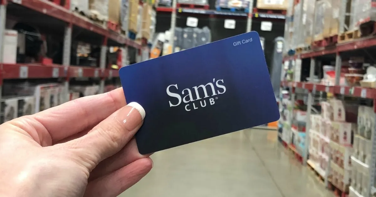 Sam's Club $5 Gift Card US 6.75$