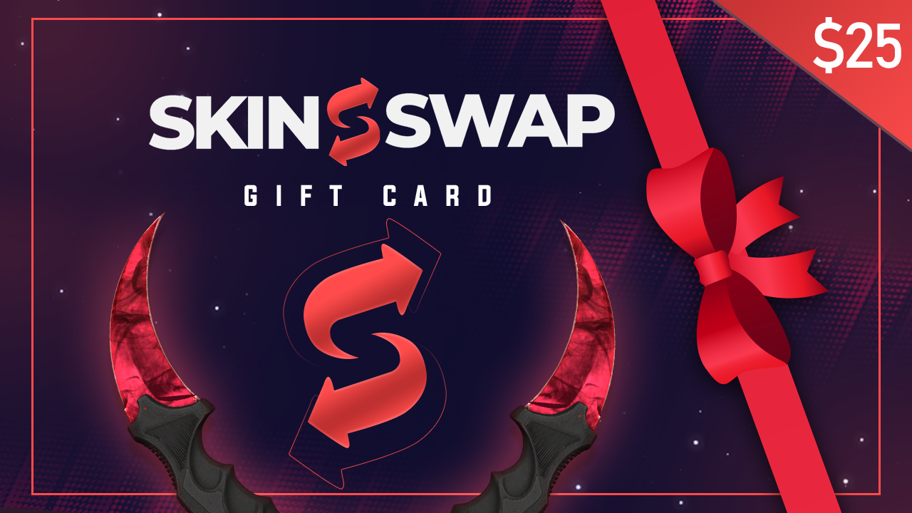 SkinSwap $25 Balance Gift Card 21.54$